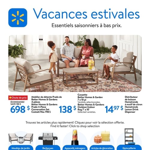  Walmart - Vacances Estivales