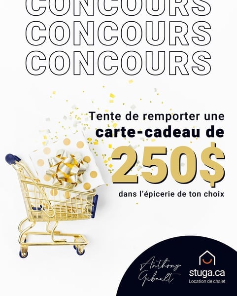 Participez et remportez une carte-cadeau d'épicerie d'une valeur de 250 dollars de votre choix !