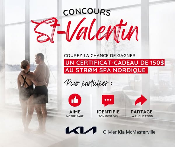 Participez et remportez un bon d'achat de 150$ au prestigieux Strøm spa nordique.