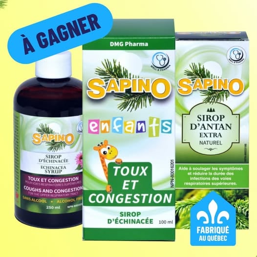 Participez pour remporter un assortiment exclusif de produits SAPINO !