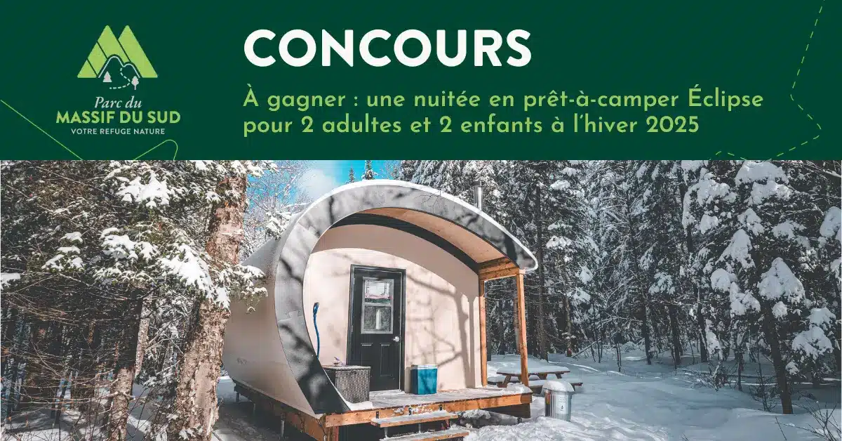 Concours : Remportez un séjour pour quatre en Eclipse (Prêt-à-camper)