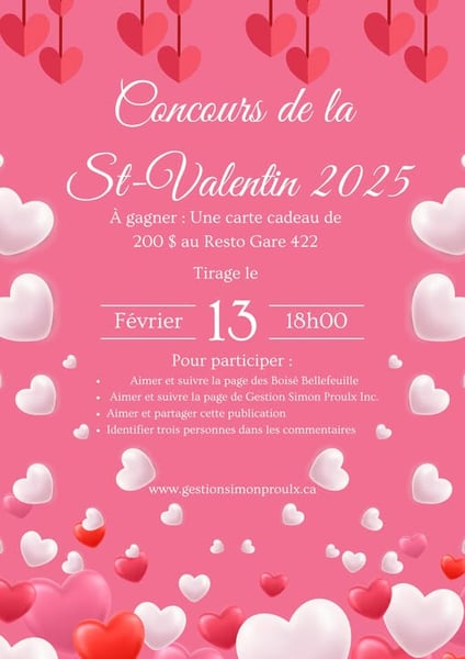 Participez pour remporter une carte-cadeau de 200 $ pour un dîner romantique à Gare 422!