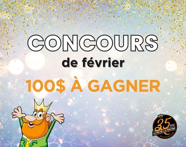 Participez au concours Stratos Pizza et Poutine pour remporter 100$!