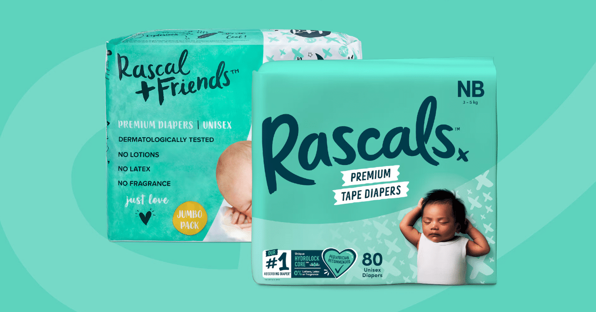 Échantillons offerts des couches Rascals Premium