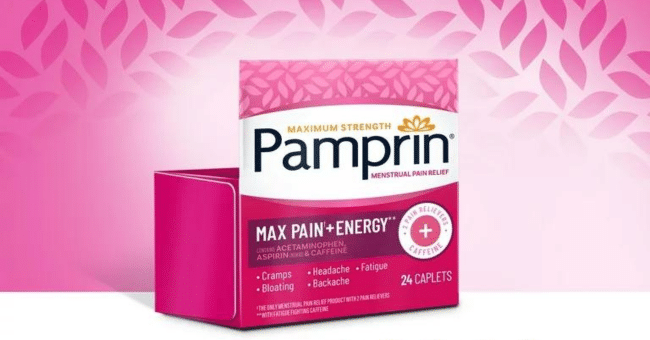 Échantillons offerts du produit Max Pain + Energy de Pamprin